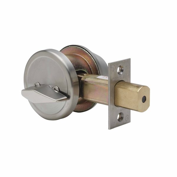 Copper Creek Heavy Duty Single Cylinder Grade-2 Deadbolt, Satin Stainless DB6410SS